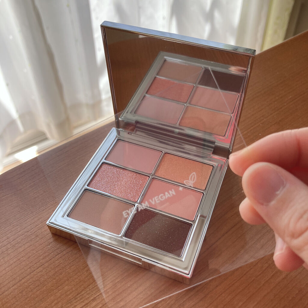 アイ ヴィーガン シアーパレット/AMUSE/アイシャドウパレットを使ったクチコミ（3枚目）