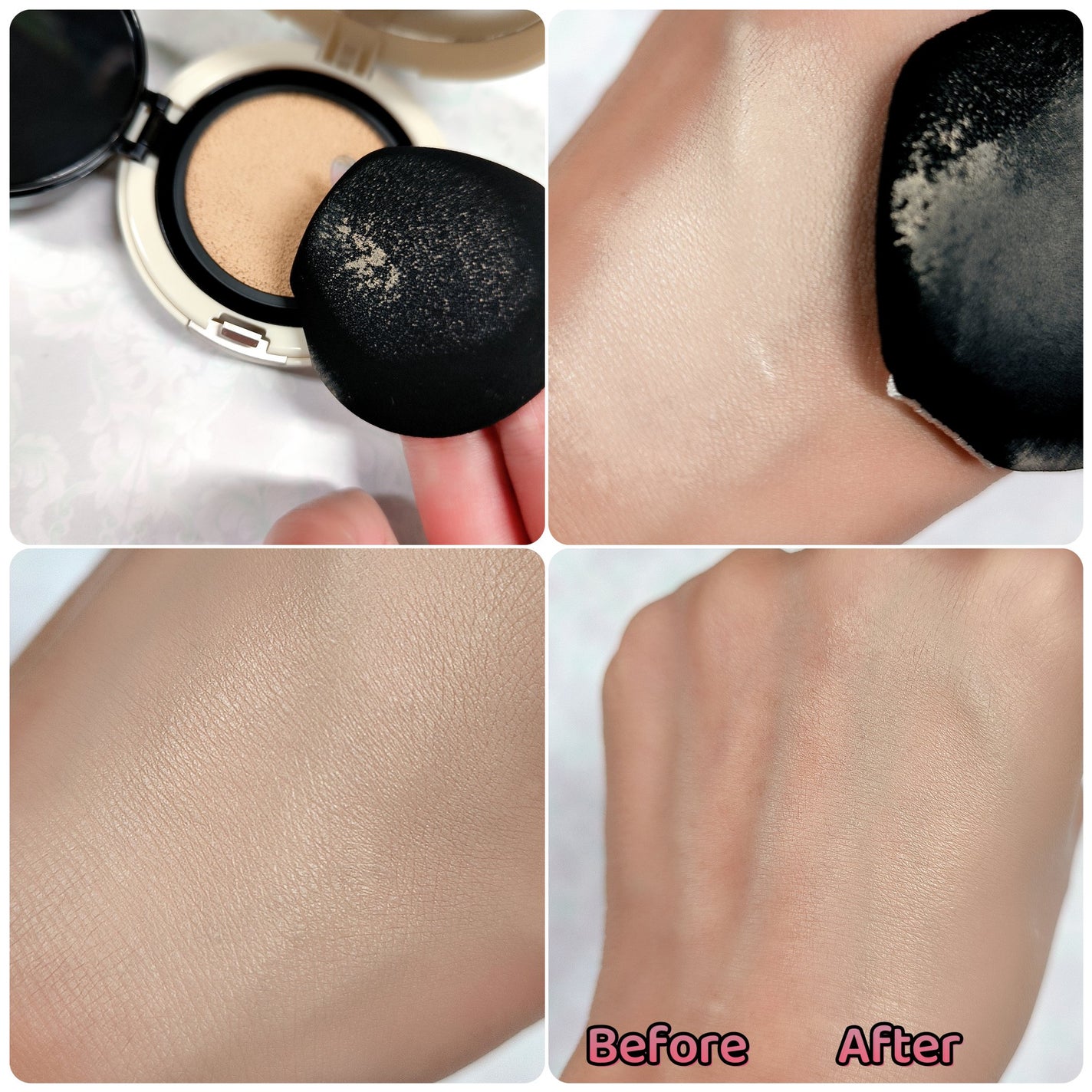 マットエステヴェール クッション/Macchia Label/クッションファンデーションを使ったクチコミ(4枚目)