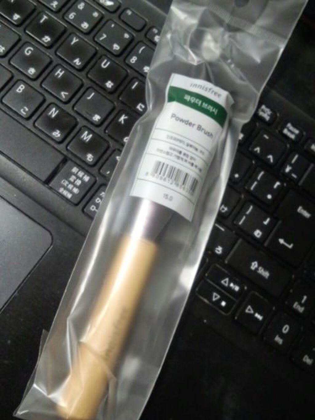 マスター パウダー ブラシ/innisfree/メイクブラシを使ったクチコミ(2枚目)