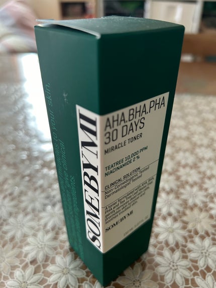 AHA·BHA·PHA 30デイズミラクルトナー/SOME BY MI/化粧水を使ったクチコミ(1枚目)