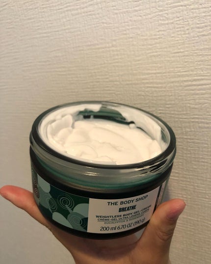 ウェルネス ボディジェルクリーム ユーカリ& ローズマリー/THE BODY SHOP/ボディクリームを使ったクチコミ(2枚目)