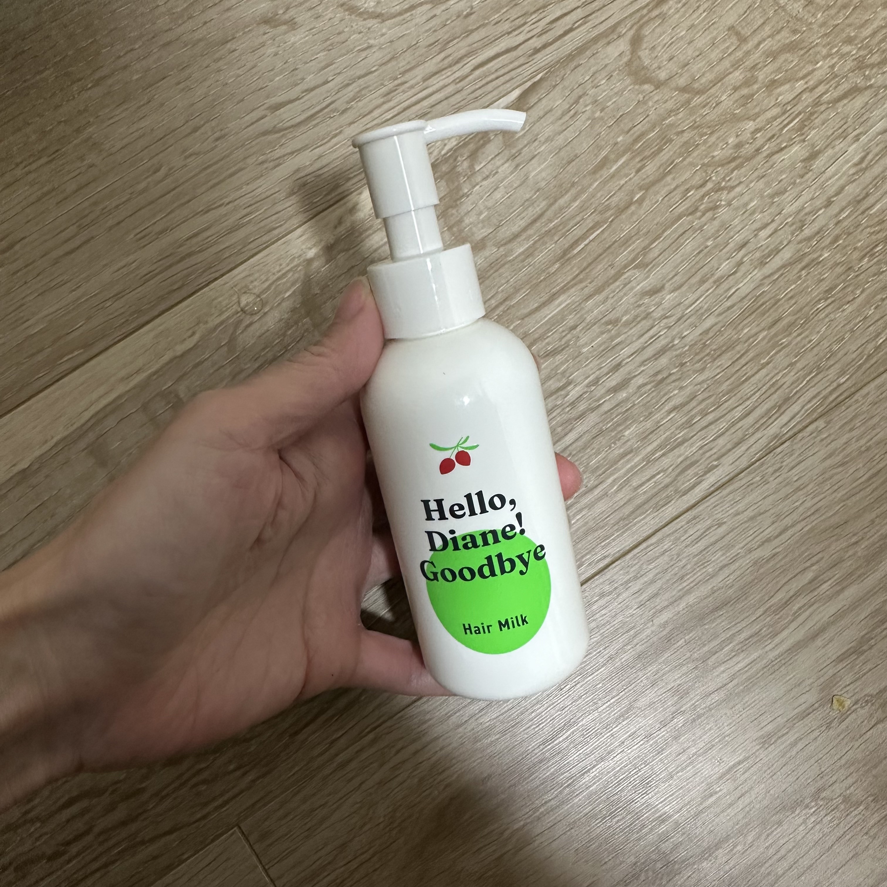 ハローダイアン グッバイ ダメージ補修ヘアミルク/ダイアン/ヘアミルクを使ったクチコミ（1枚目）