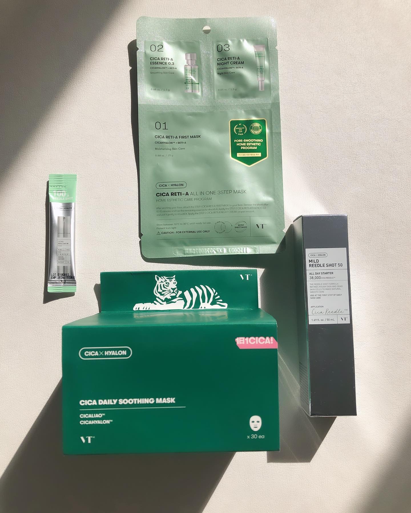 CICA デイリースージングマスク/VT/シートマスク・パックを使ったクチコミ（2枚目）