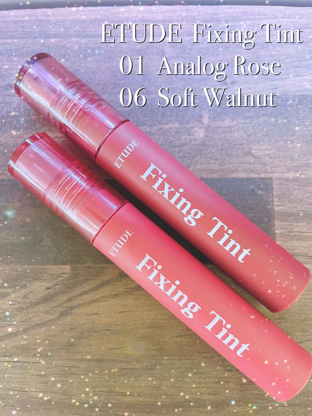 フィクシングティント ソフトウォルナット（新パッケージ）/ETUDE/リップティントを使ったクチコミ（1枚目）
