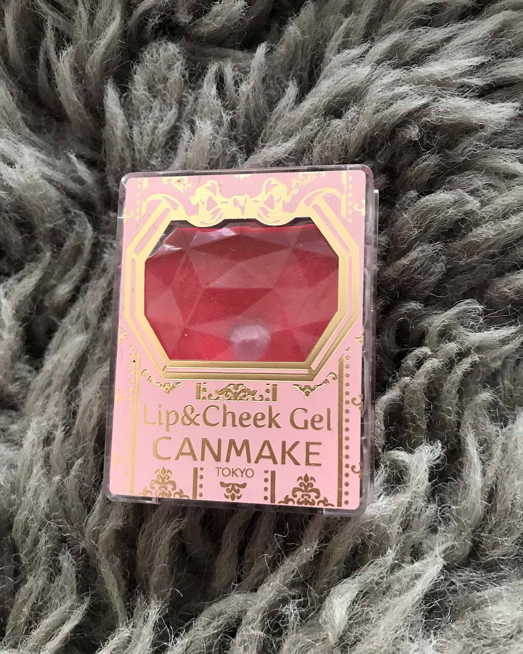 リップ＆チーク ジェル 04 ブラッドクランベリー/キャンメイク/ジェル・クリームチークを使ったクチコミ（1枚目）