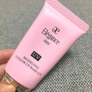 
エレガンス✨
モデリング カラーアップ
ベース UV PK110

肌色修正
メイクアップベース
SPF40 PA＋＋＋

大好きなエレガンスのカラーベース🥰
今からの時期にUVタイプを！
ピンクの血