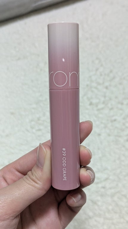 ジューシーラスティングティント/rom&nd/リップティントを使ったクチコミ(1枚目)