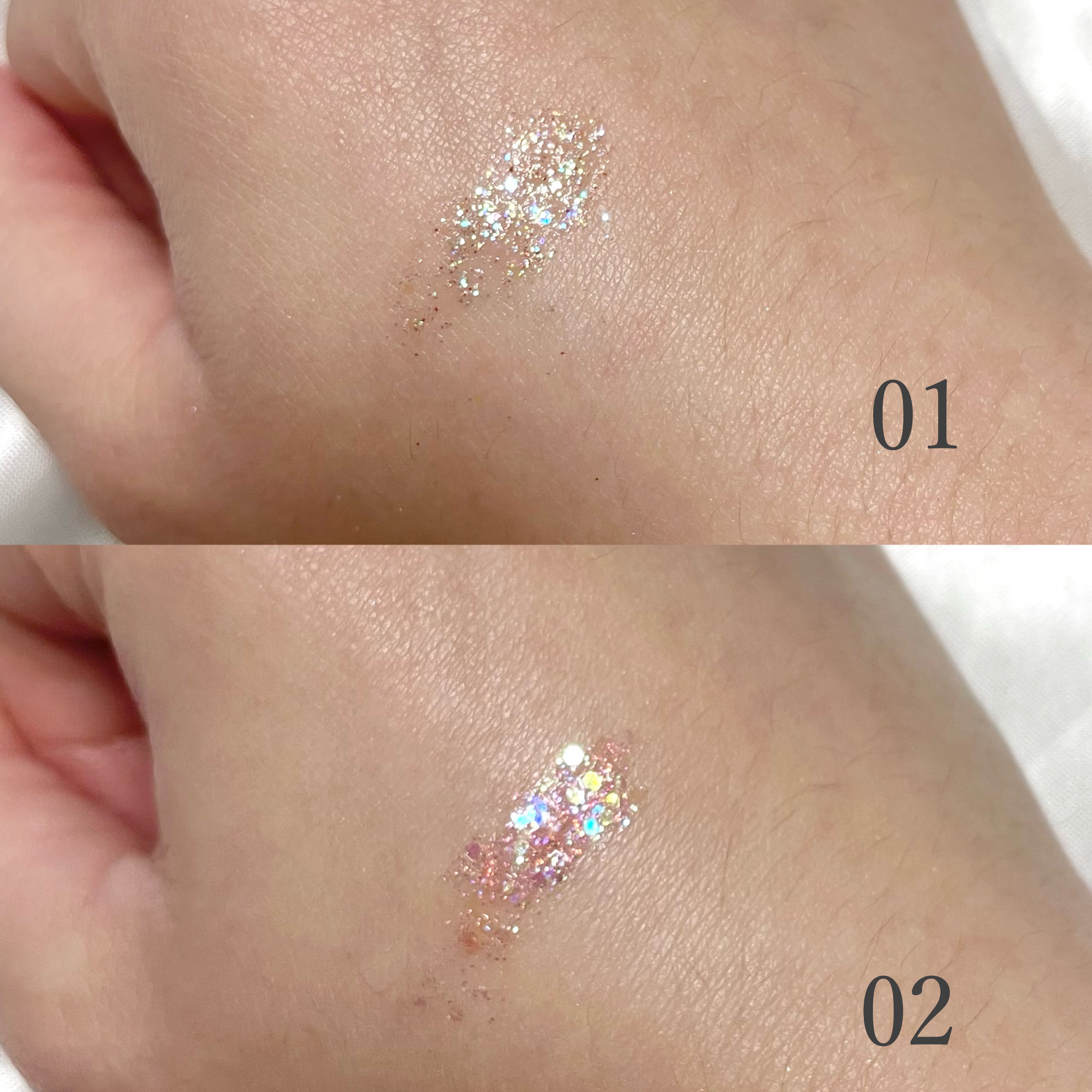 グリッタージェル  01 ラム&シュガー/Glint/グリッターを使ったクチコミ（2枚目）