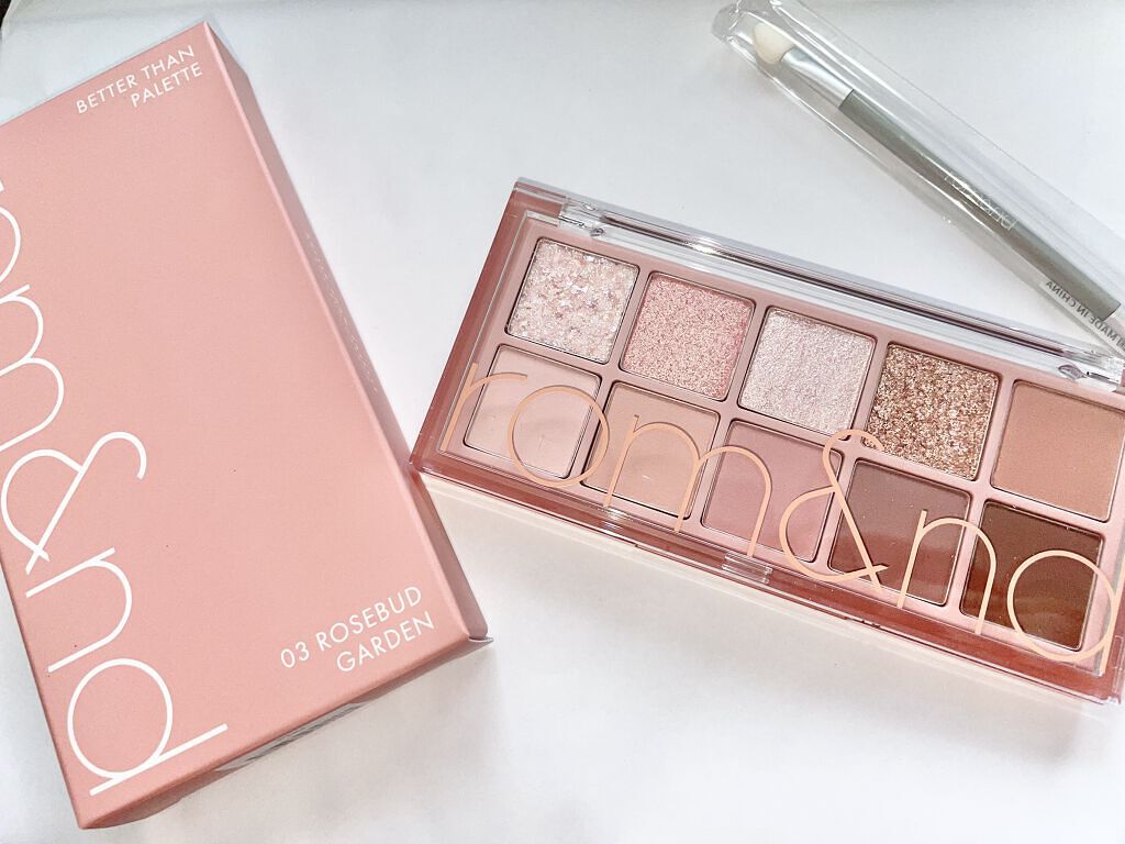 ベターザンパレット/rom&nd/アイシャドウパレットを使ったクチコミ（1枚目）