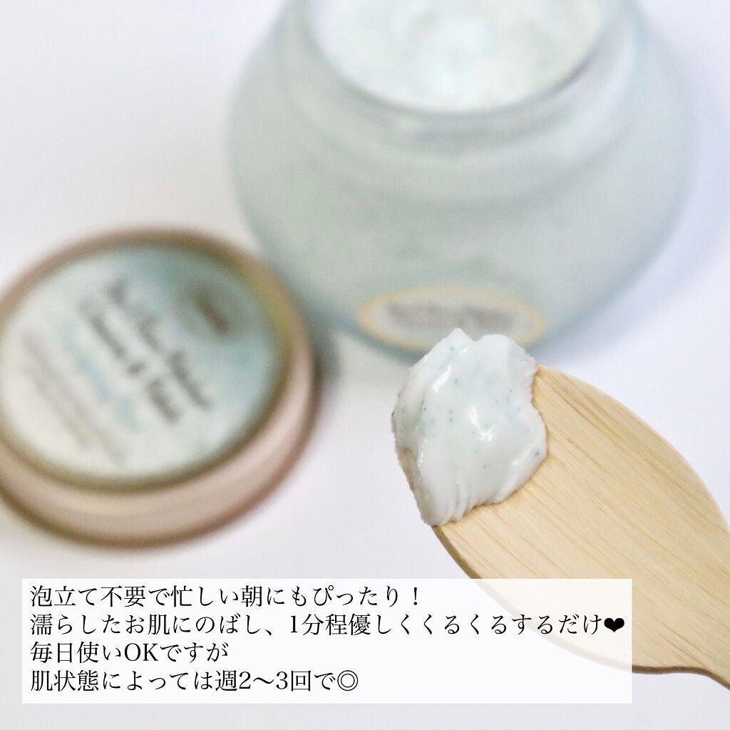 フェイスポリッシャー リフレッシング(ミント)/SABON/スクラブ・ゴマージュを使ったクチコミ(3枚目)