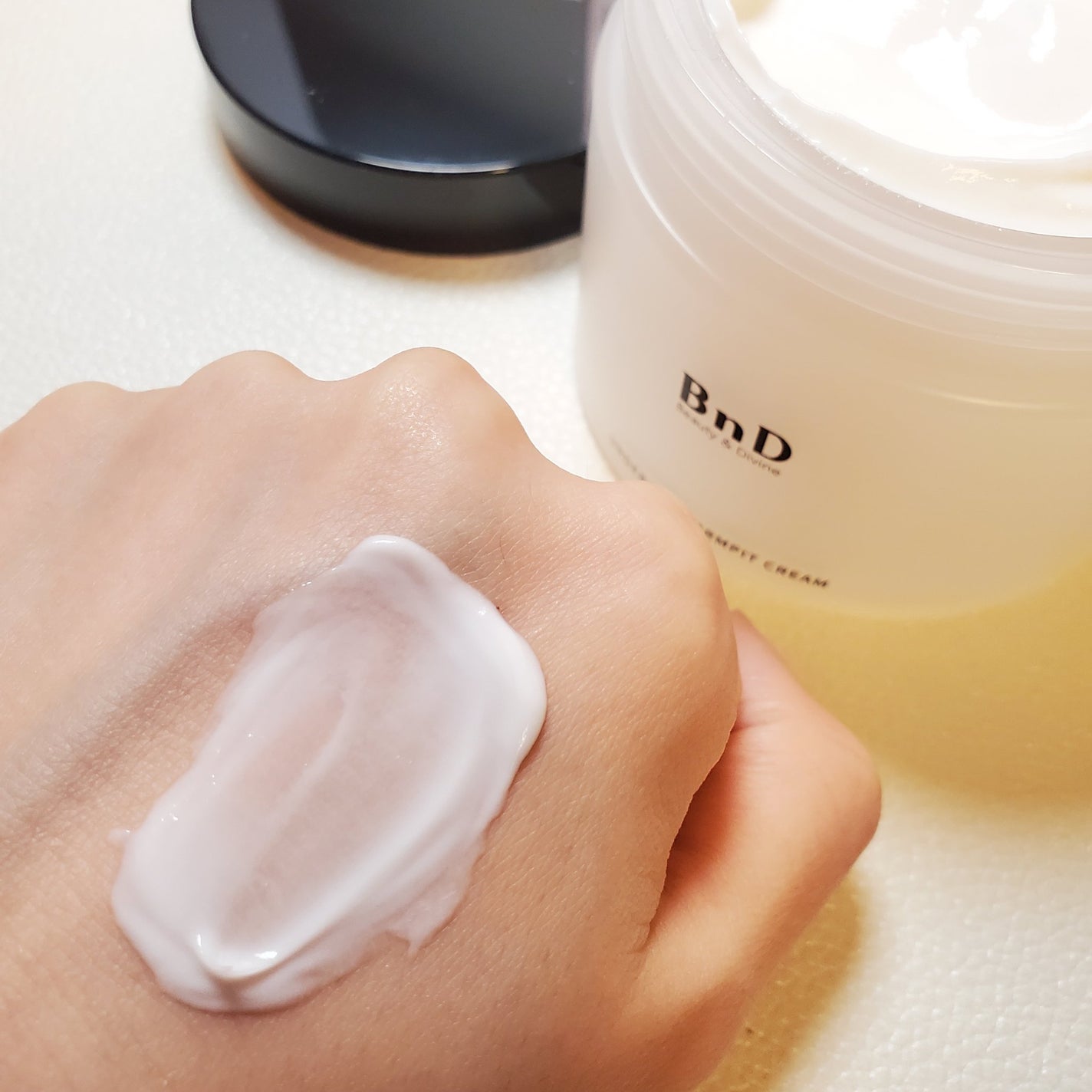 BnDアンダーアームクリーム(ボディクリーム)/BnD/デリケートゾーンケアを使ったクチコミ(3枚目)