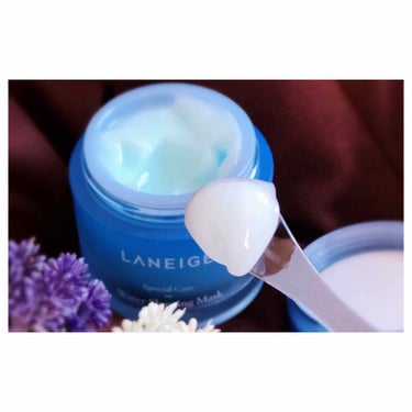 ウォータースリーピングパック/LANEIGE/フェイスクリームを使ったクチコミ（3枚目）