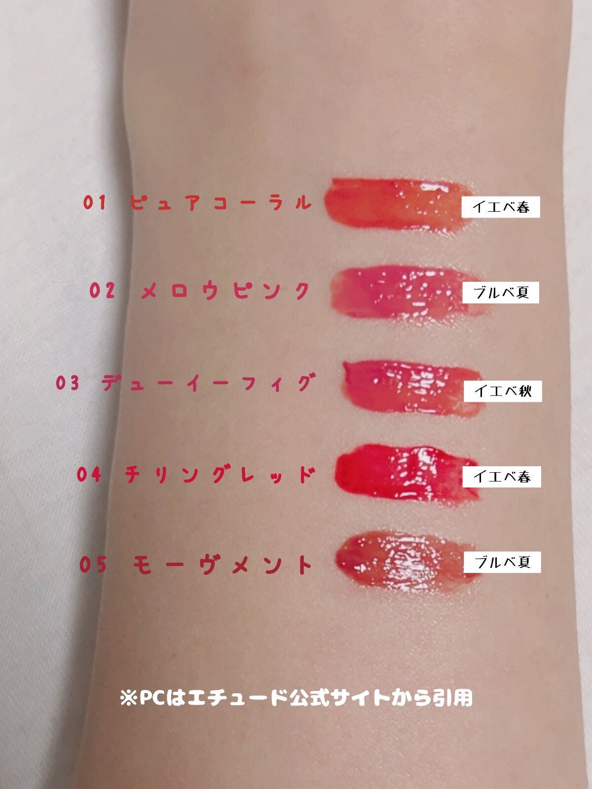 グロウ フィクシングティント/ETUDE/リップティントを使ったクチコミ(2枚目)