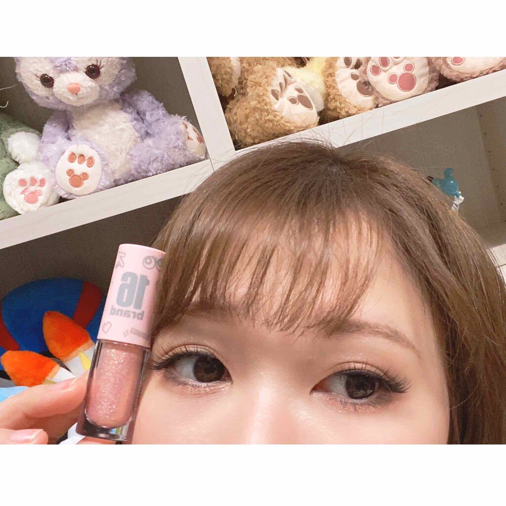 CANDYROCK SUGARPARTY/16BRAND/リキッドアイシャドウを使ったクチコミ(1枚目)