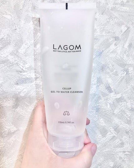 ラゴム ジェルトゥウォーター クレンザー(朝用洗顔)/LAGOM /その他洗顔料を使ったクチコミ(1枚目)