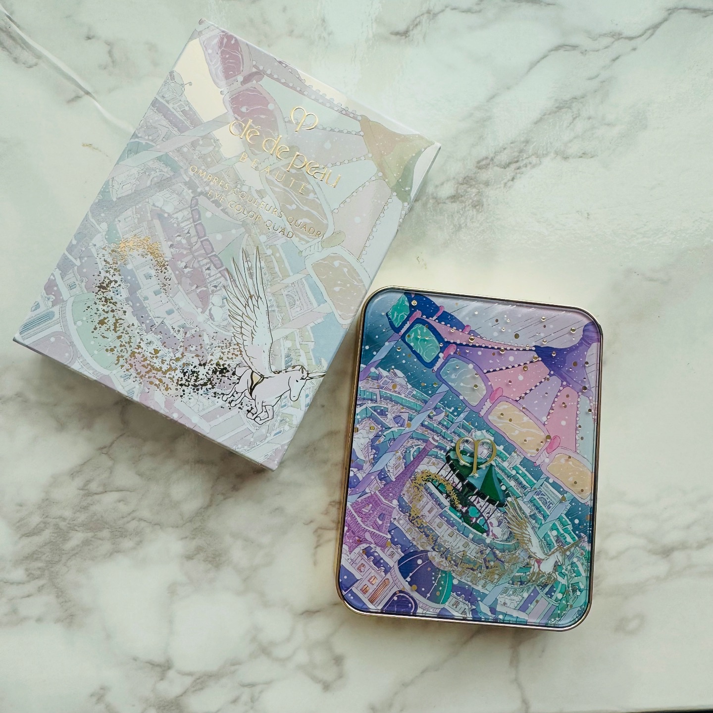 オンブルクルールクアドリ/クレ・ド・ポー ボーテ/アイシャドウパレットを使ったクチコミ（2枚目）