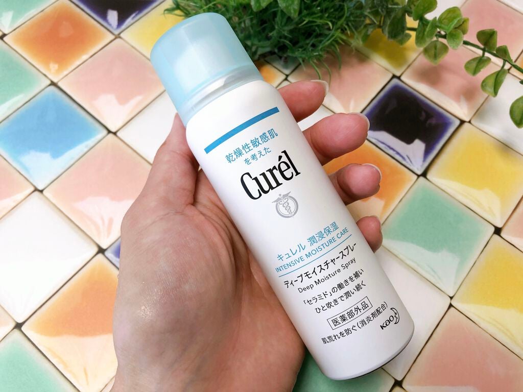 ディープモイスチャースプレー/キュレル/ミスト状化粧水を使ったクチコミ(2枚目)