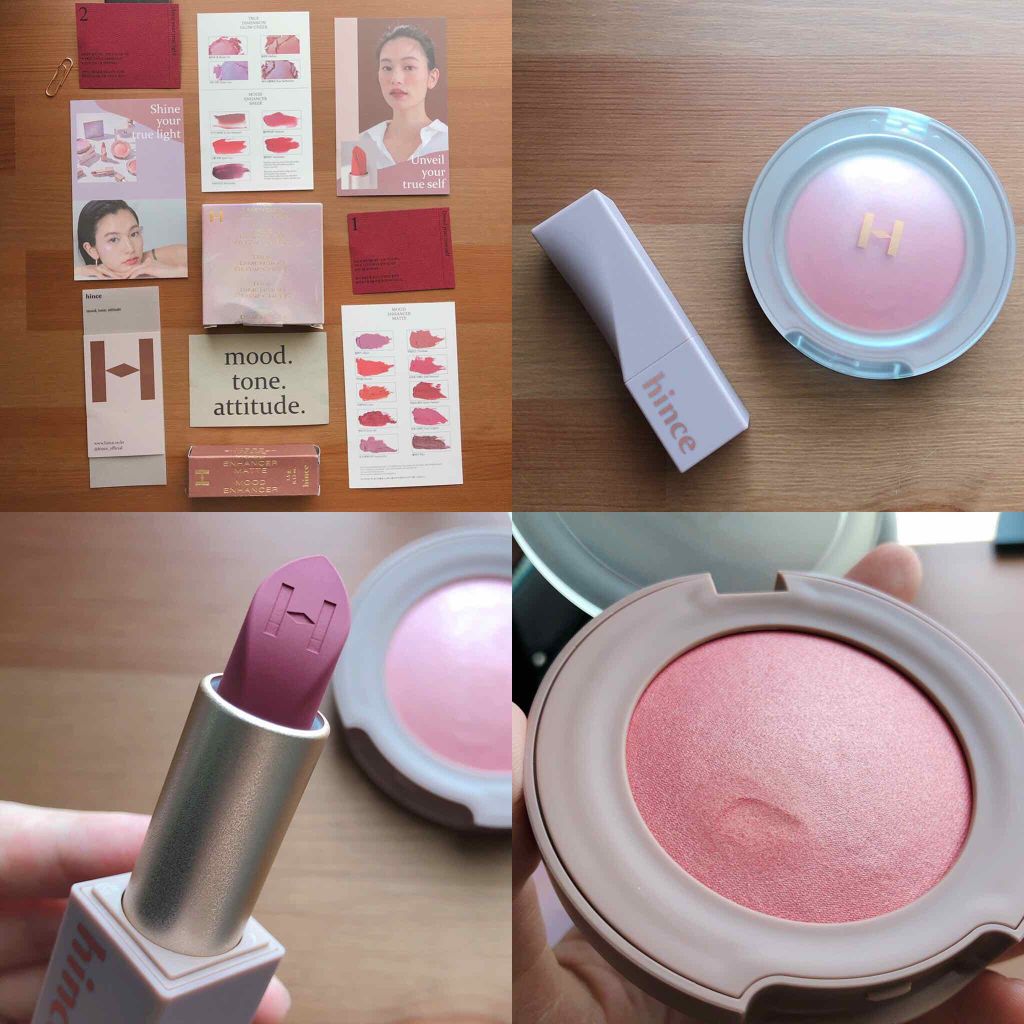トゥルーディメンショングロウチーク/hince/パウダーチークを使ったクチコミ（2枚目）