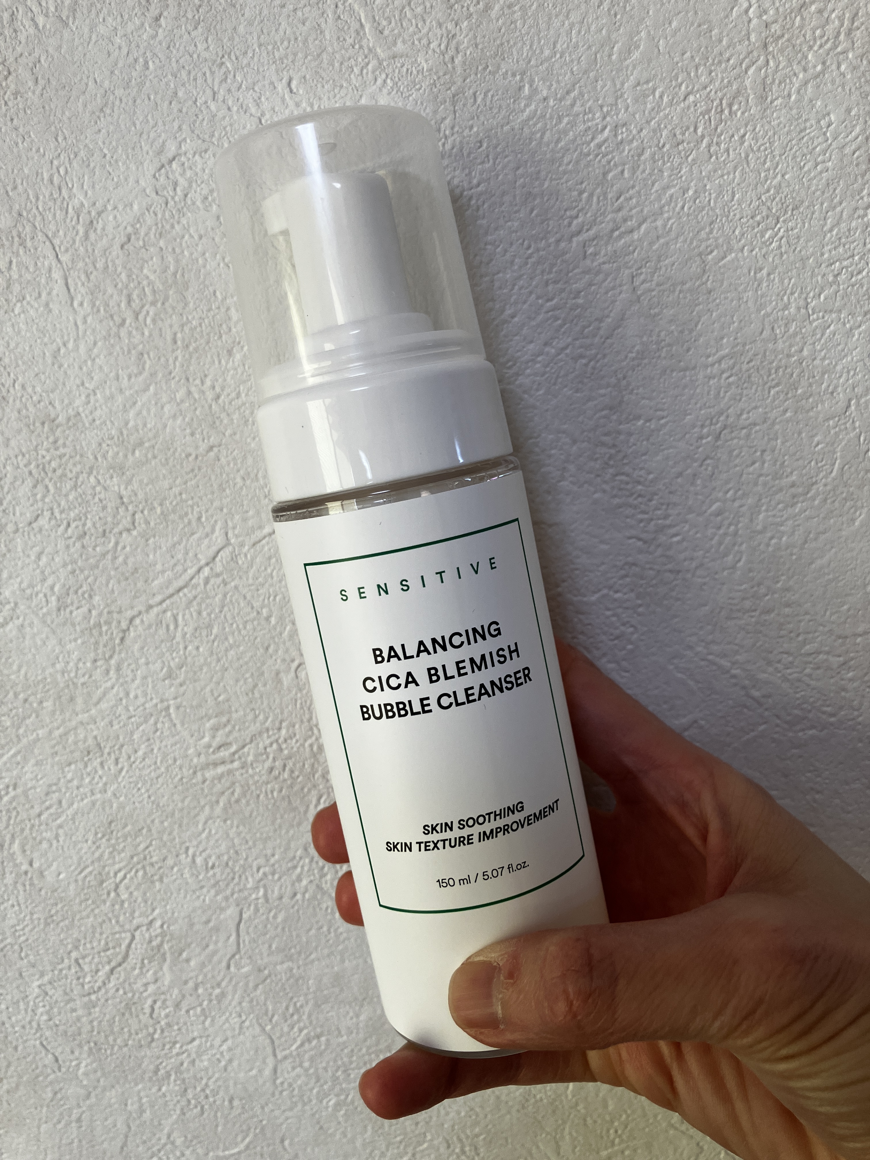 バランシングシカブレミッシュバブルクレンザー/Roume/泡洗顔を使ったクチコミ（3枚目）