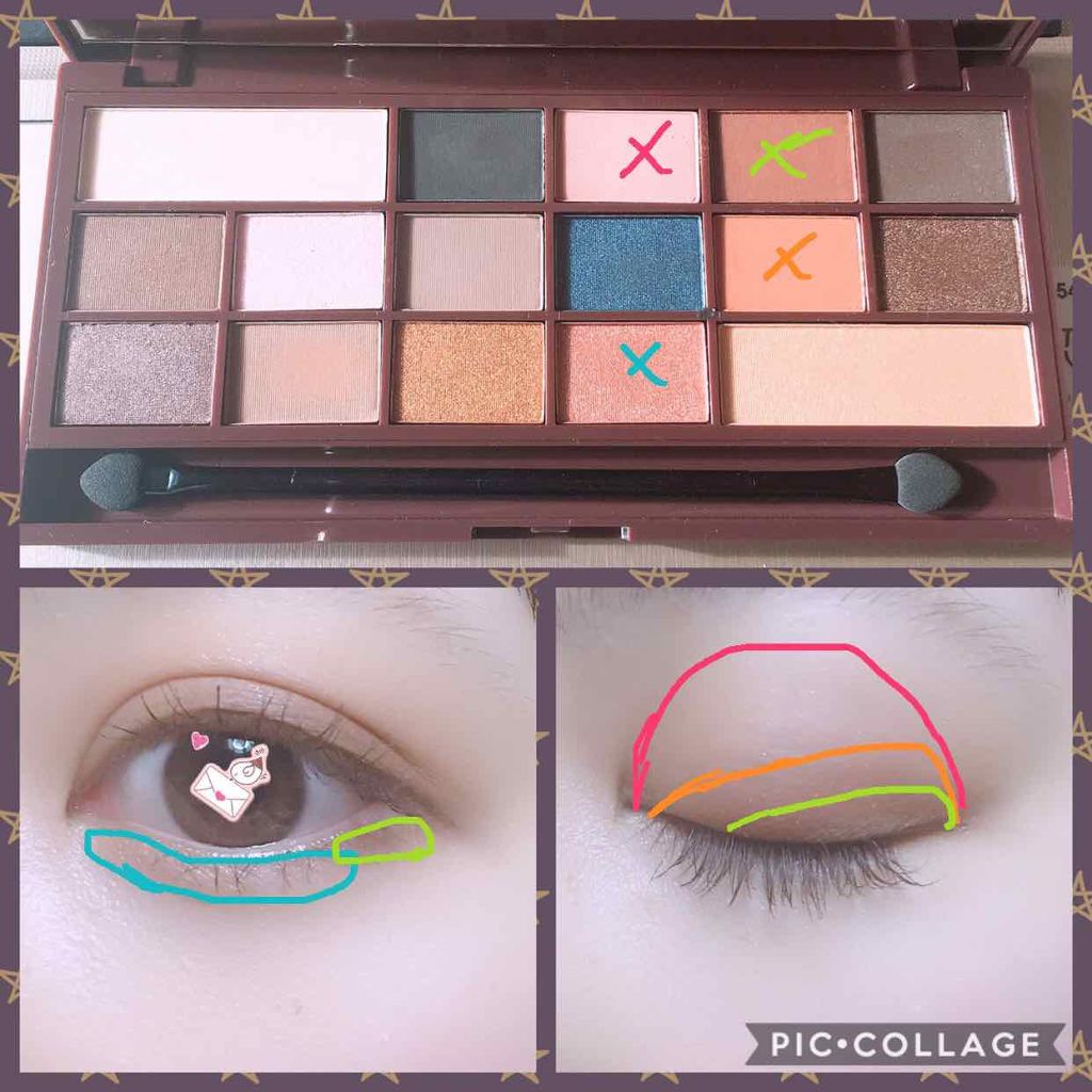 アイラブチョコレート/MAKEUP REVOLUTION/アイシャドウパレットを使ったクチコミ（2枚目）