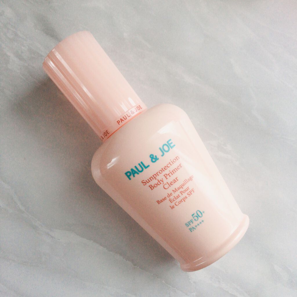 サンプロテクション ボディプライマー クリア シマー/PAUL & JOE BEAUTE/日焼け止めローションを使ったクチコミ（1枚目）