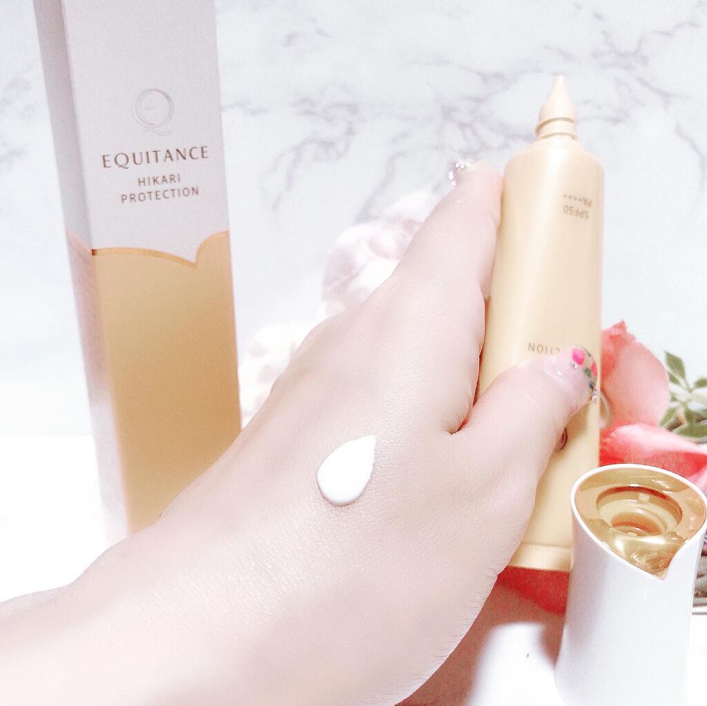 光プロテクション/エクイタンス/日焼け止めクリームを使ったクチコミ（2枚目）