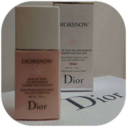 【旧】スノー メイクアップ ベース UV35 SPF35/PA+++/Dior/化粧下地を使ったクチコミ(1枚目)