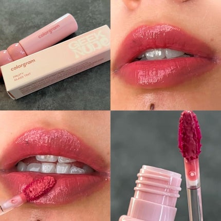 タンフルグラスグロス/Colorgram/リップグロスを使ったクチコミ(2枚目)