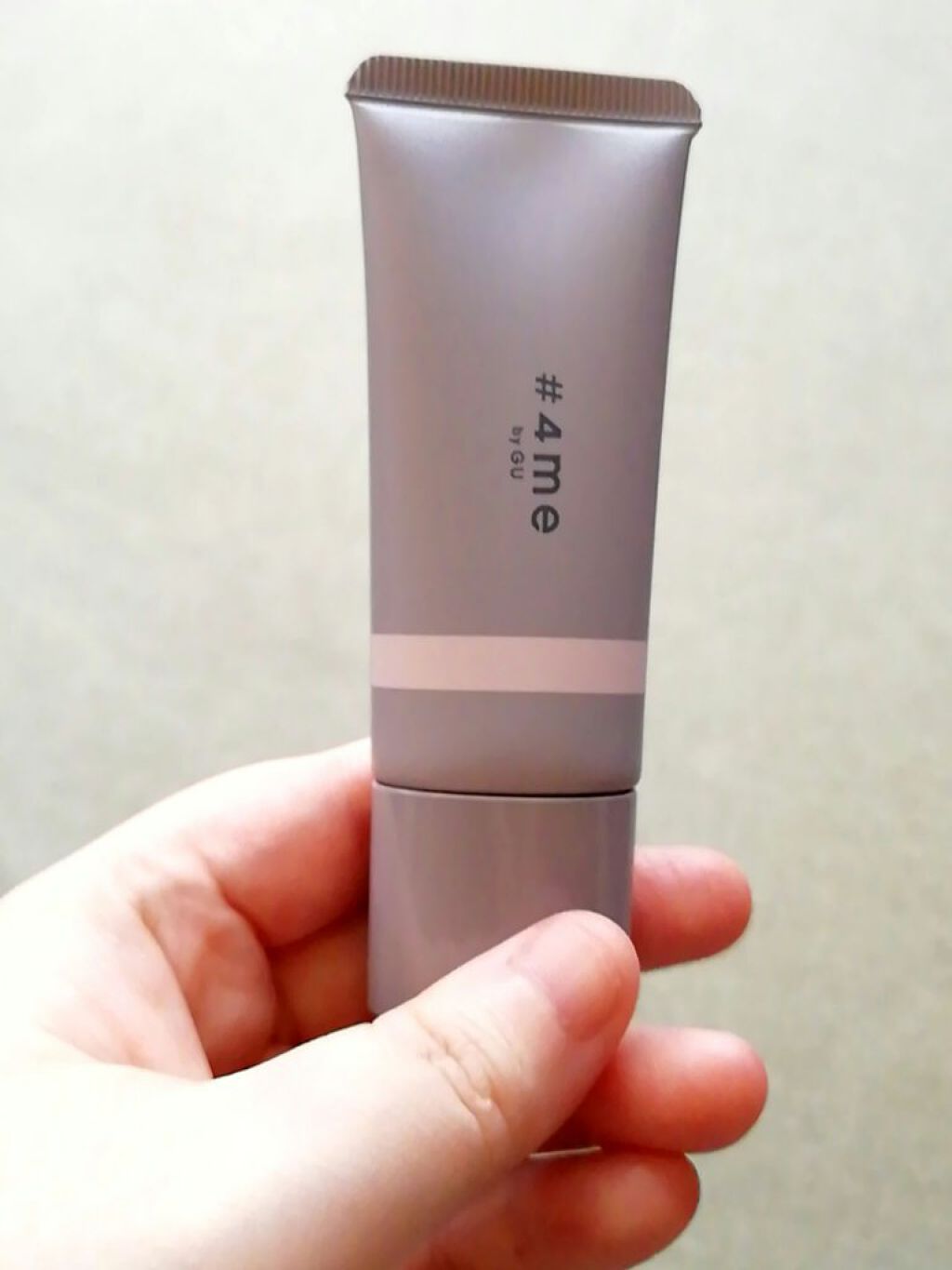 コントロールカラークリーム/#4me by GU/化粧下地を使ったクチコミ（1枚目）