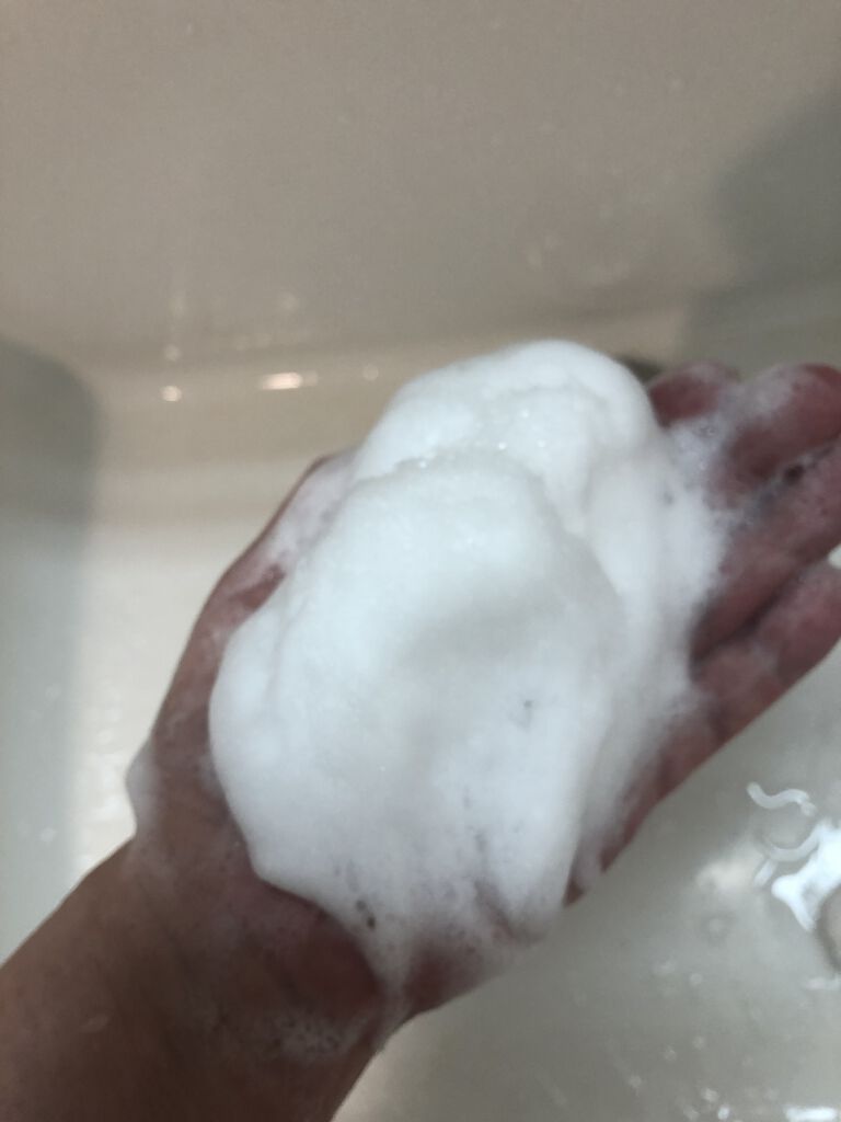 薔薇はちみつ石鹸/麗凍化粧品/洗顔石鹸を使ったクチコミ（1枚目）