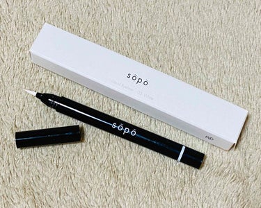 sopo リキッドアイライナー05 ホワイト

ネットニュースで話題になってたから買ってみたコンビニコスメ🥺✨
安いから冒険カラーのホワイトを買ってみたら、
え、ええ〜〜
薄〜〜
なんかみずみずし過ぎて