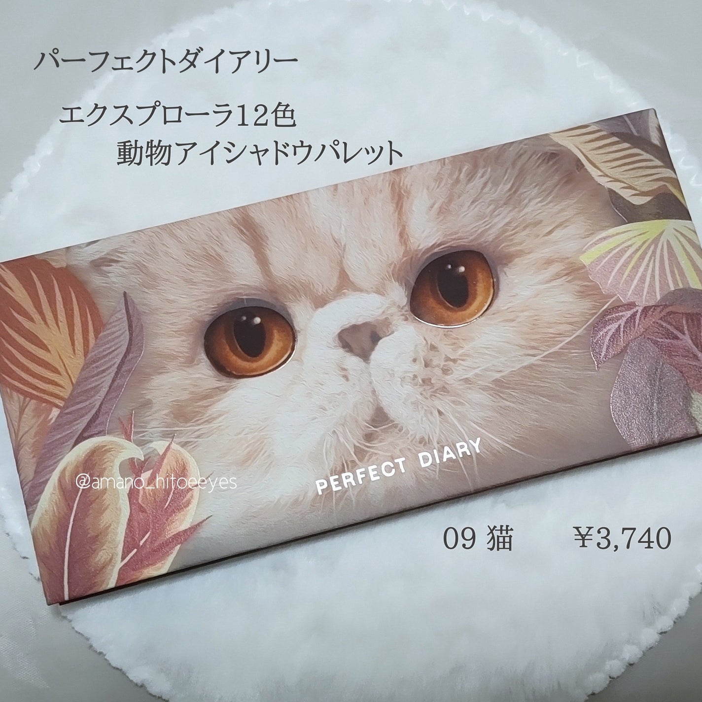 エクスプローラ12色 動物アイシャドウパレット/PERFECT DIARY/アイシャドウパレットを使ったクチコミ(9枚目)