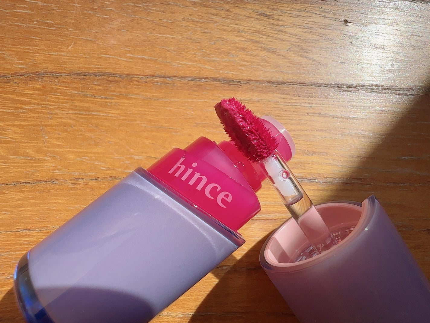 ロウグロウジェルティント/hince/リップティントを使ったクチコミ(2枚目)