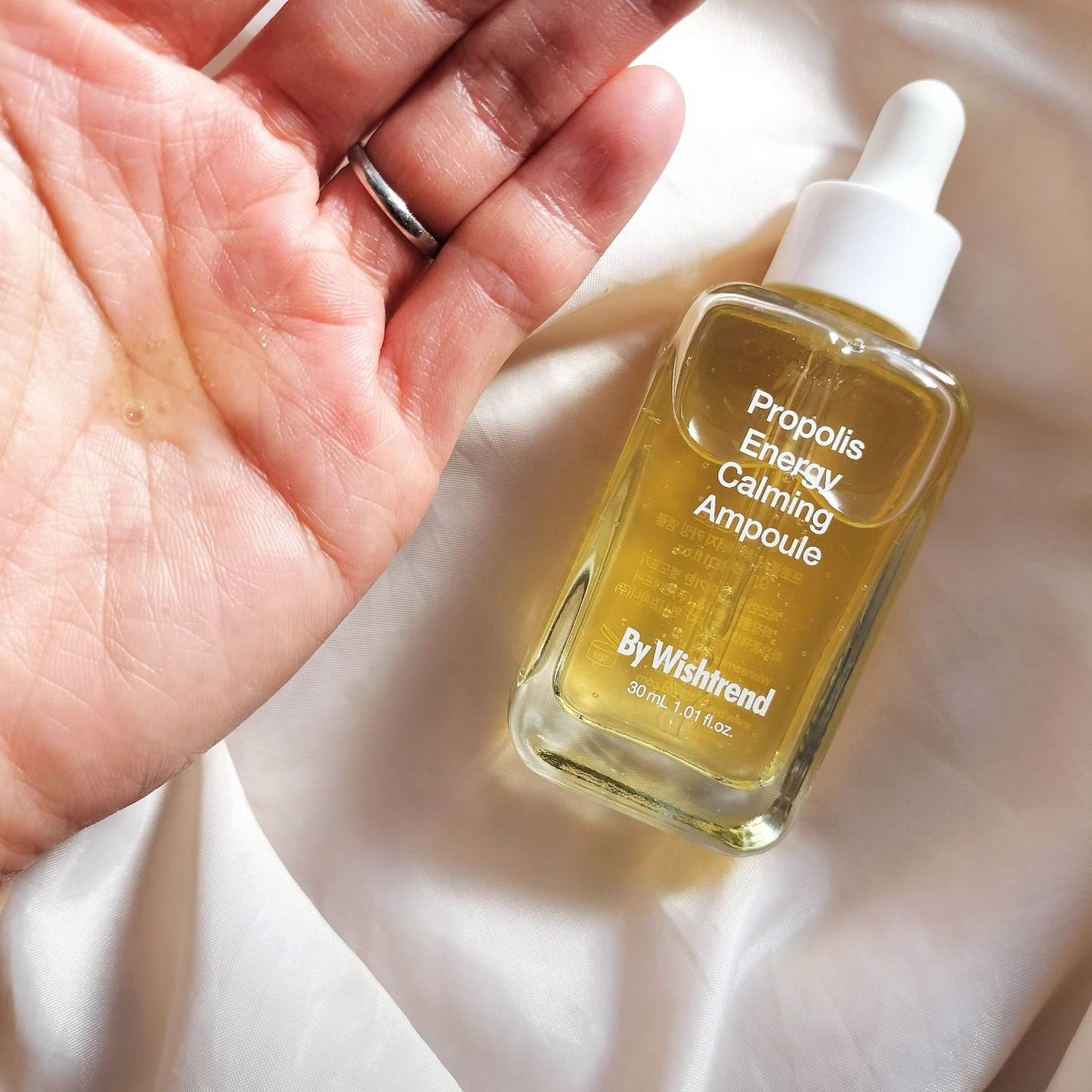 プロポリスエナジーカーミングアンプル/By Wishtrend/美容液を使ったクチコミ(2枚目)