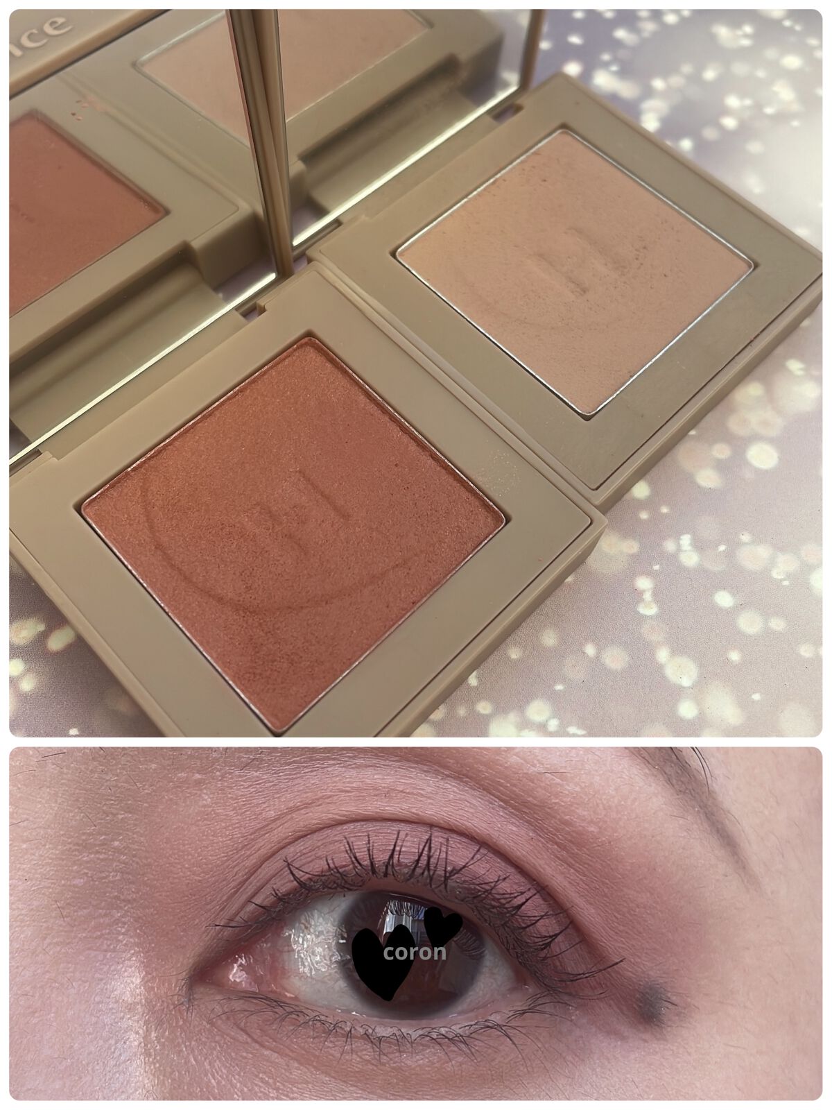 ニューデップスアイシャドウ SH003 ポイントアウト/hince/単色アイシャドウを使ったクチコミ（1枚目）