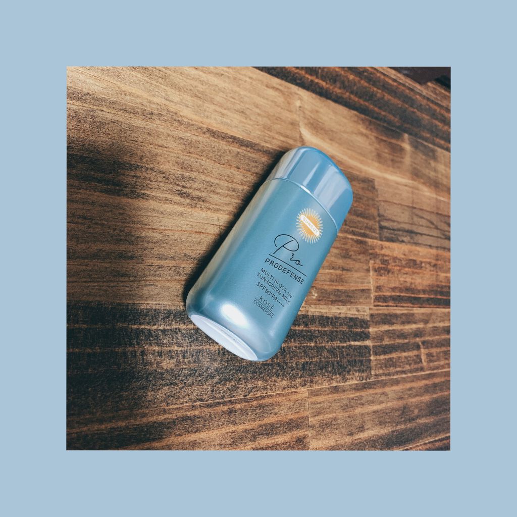 プロディフェンス マルチブロックUV ミルク		/サンカット®/日焼け止めミルクを使ったクチコミ（1枚目）