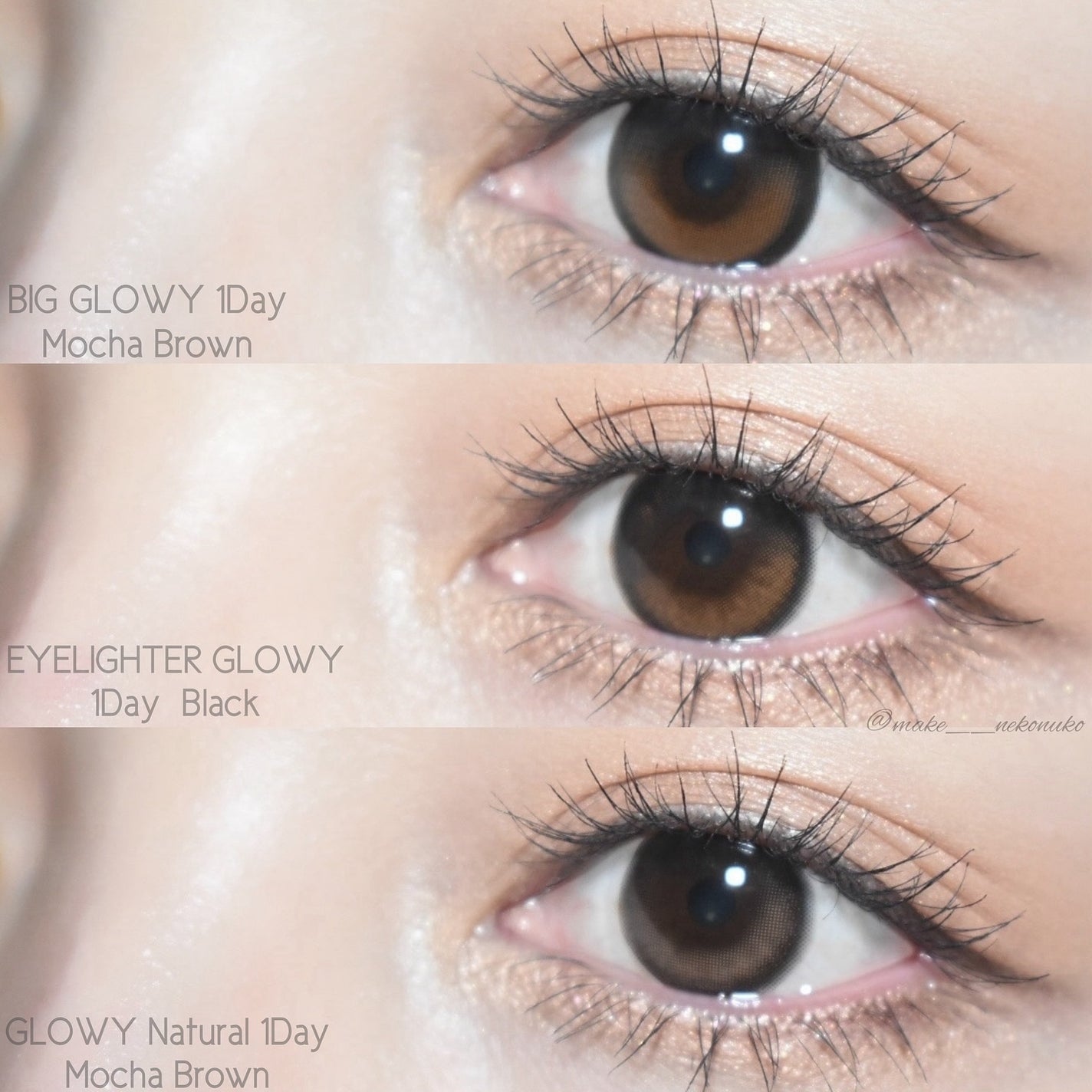 Glowy 1day/OLENS/ワンデー(1DAY)カラコンを使ったクチコミ(2枚目)