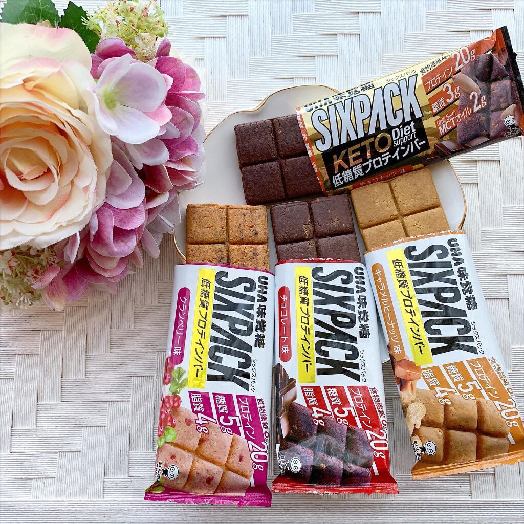 SIXPACK プロテインバー/UHA味覚糖/プロテインバーを使ったクチコミ（3枚目）