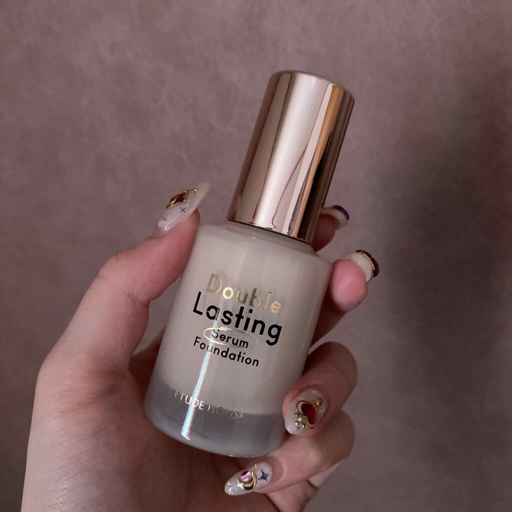 ダブルラスティング セラムファンデーション/ETUDE/リキッドファンデーションを使ったクチコミ(1枚目)