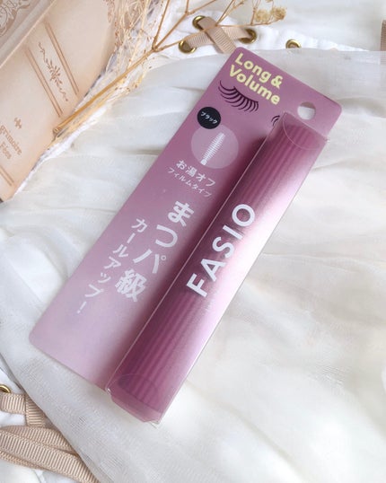 まつパ級 フィルム マスカラ (ロング&ボリューム)/FASIO/マスカラを使ったクチコミ(1枚目)
