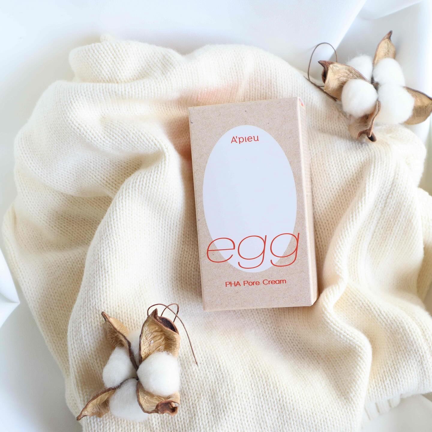 毛穴レスむき卵肌クリーム/A’pieu/フェイスクリームを使ったクチコミ（2枚目）