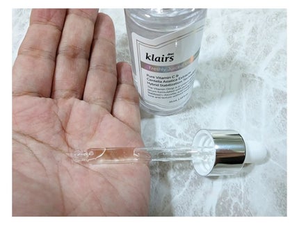 フレッシュリージュースドビタミンドロップ(35ml)/Klairs/美容液を使ったクチコミ(2枚目)