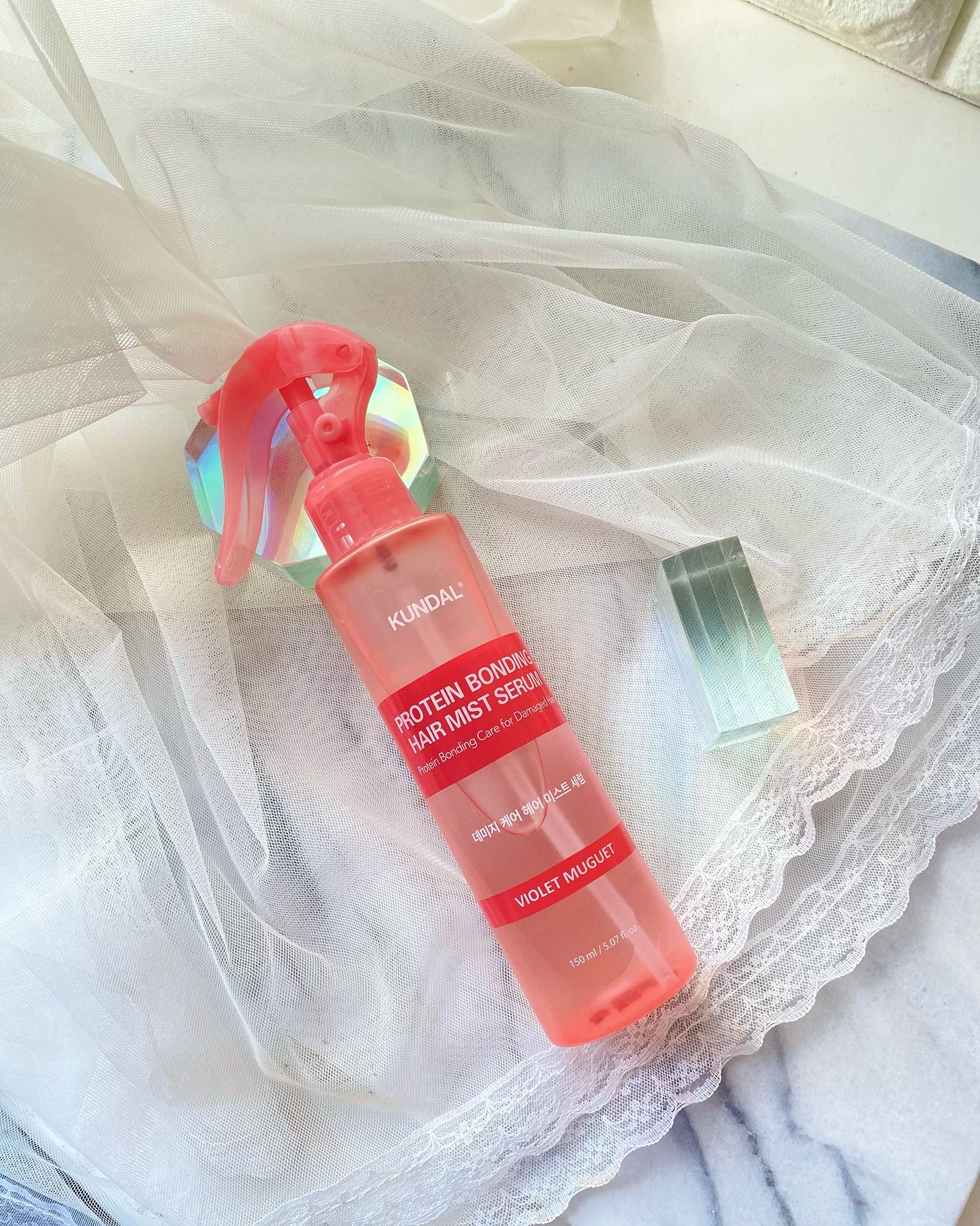 プロテインダメージケア ヘアミストセラム/KUNDAL/ヘアミストを使ったクチコミ（1枚目）