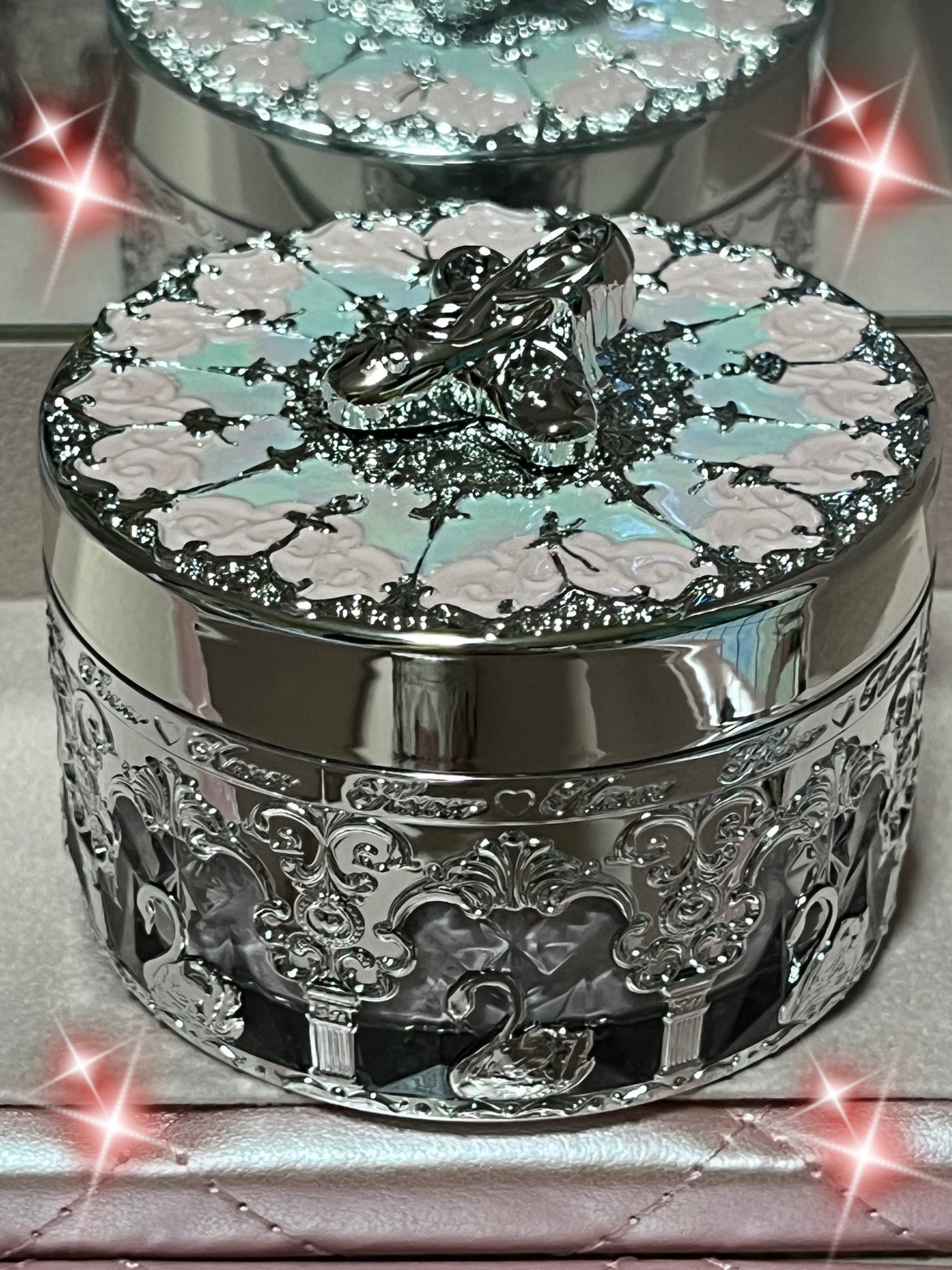 スワンバレエシリーズ ミュージックボックスルースセッティングパウダー/FlowerKnows/ルースパウダーを使ったクチコミ(9枚目)