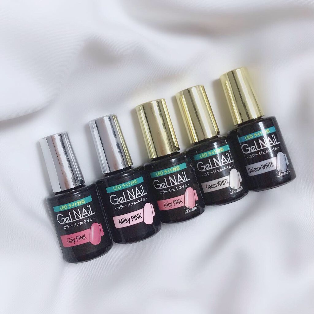 ジェルネイル（ライト対応）/セリア/ジェルネイルを使ったクチコミ（1枚目）