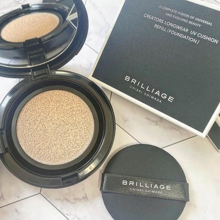 クリエイターズ ロングウェア UV クッション/ブリリアージュ/クッションファンデーションを使ったクチコミ(1枚目)