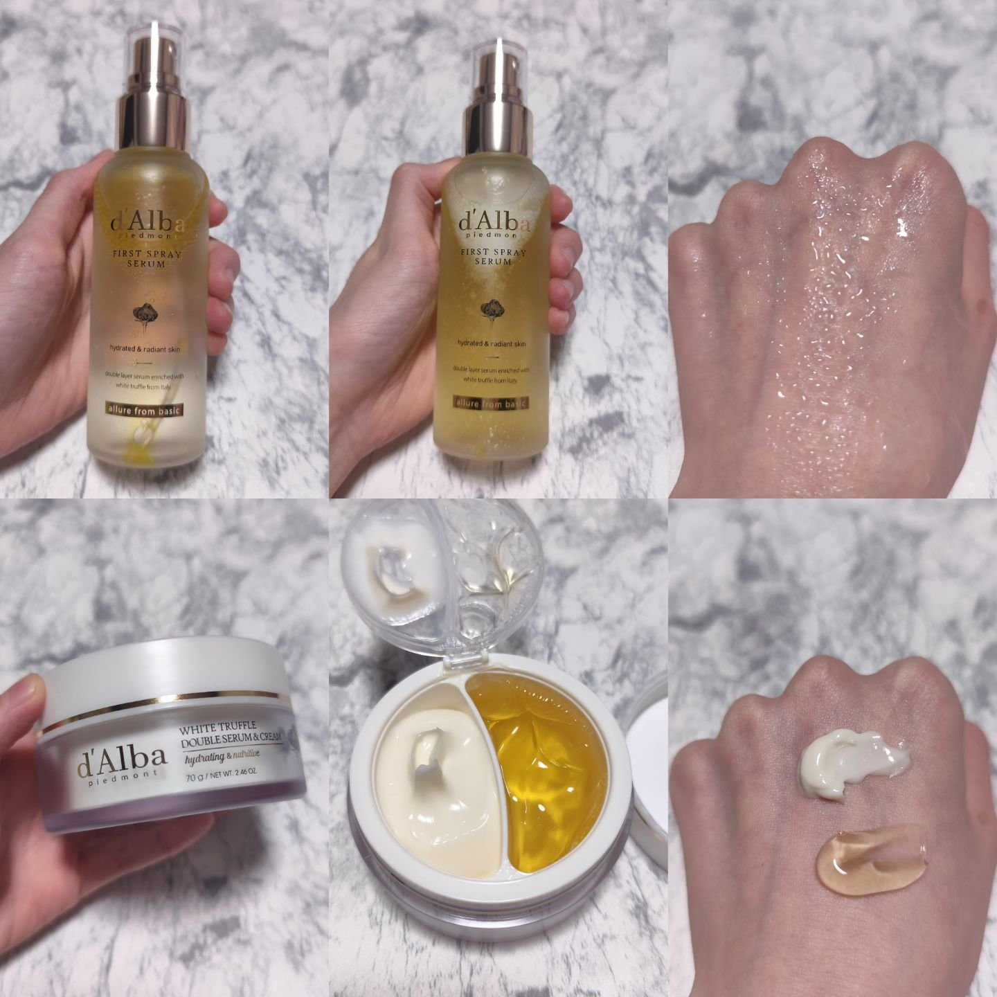 ダルバ ホワイトトリュフファーストスプレーセラム/ダルバ/ミスト状化粧水を使ったクチコミ（1枚目）