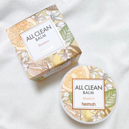 オールクリーンバーム マンダリン/heimish/クレンジングバームを使ったクチコミ(1枚目)