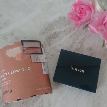 セラムマルチグロウデュオ/Borica/クリームハイライトを使ったクチコミ(2枚目)