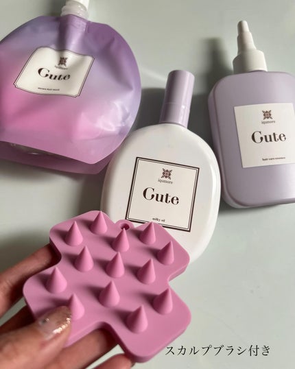 sakura✴︎フォロバ100 on LIPS 「・イクモアキュート3点セットスカルプブラシ付き 輝くシルク髪..」(5枚目)